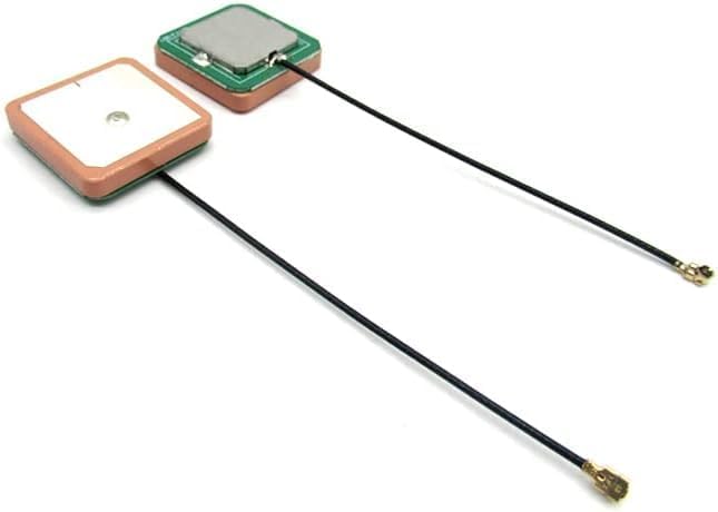 TREADALT-TEC 28dB NEO-6M/7M/8M (25x25x4mm) High Gain GPS Active Antenna Built-in Ceramic Patch GPS Antenna U.FL
