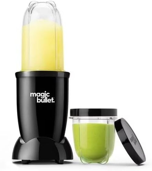Magic Bullet Personal Blender Set - 7 Pieces for Quick Smoothies and Easy Meal Prep
