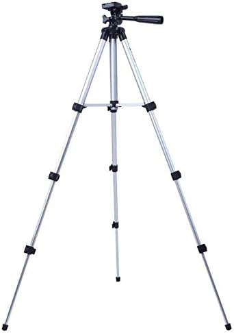 VidPro TT-50L 50 Inch 3 Lightweight Aluminum Tripod with Way Pan & Tilt Head