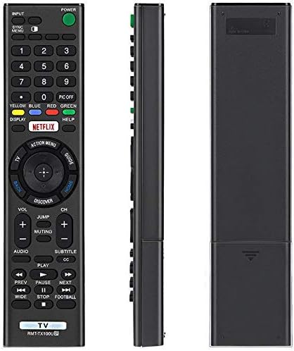 USARMT RMT-TX100U Universal Remote Control Replacement for Sony-TV-Remote All Sony Smart TVs