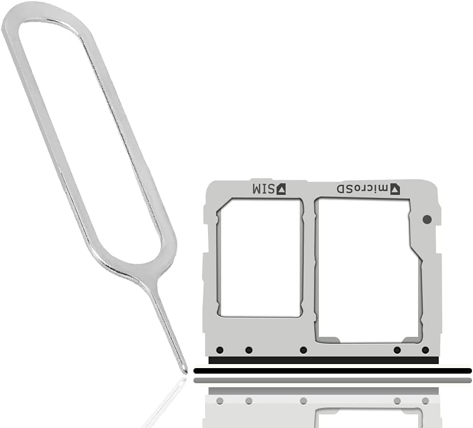 AceSoft S3 9.7 SM-T825 Lightweight Premium Portable SIM and Memory Card Tray Holder w/SIM Card Ejection Pin Compatible