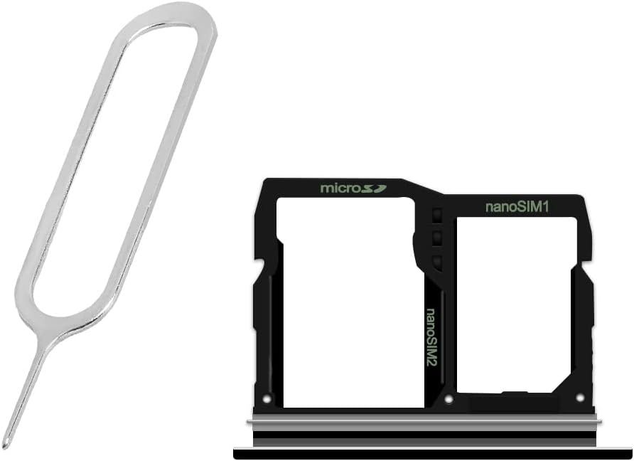 generic 5G LM-F100T Rubber Waterproof Easy to Install Portable SIM and Memory Card Tray Holder w/SIM Card Ejection Pin