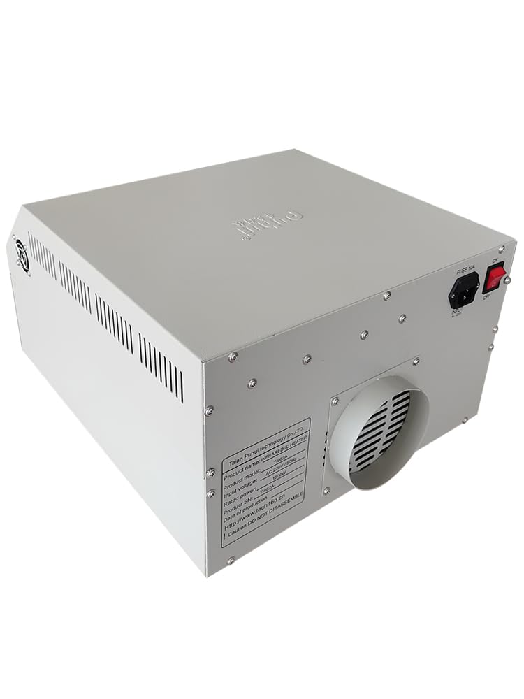 T962A-V2.0 Intelligent Infrared IC Heater PCB Soldering Furnace 1500W Reflow Oven with Exhaust Pipe and Online Funtion