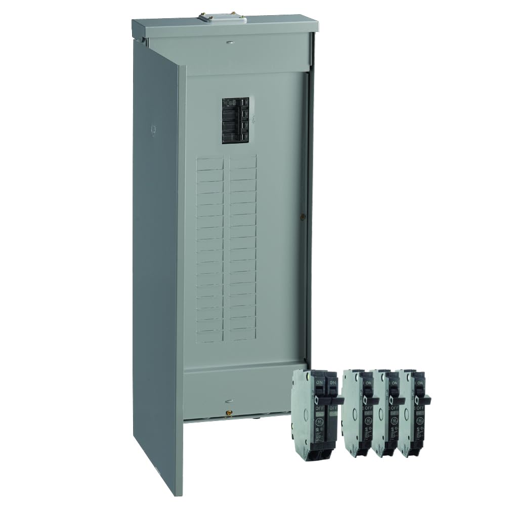 ABB TM3220RCUB2K 200A Main Breaker Load Center • PowerMark Gold Outdoor Panel, 120/240V AC • 32-Space, 40-Circuit Configuration • Includes 3 THQP 20A & 1 THQP 30A Breakers • Surface Mount Design