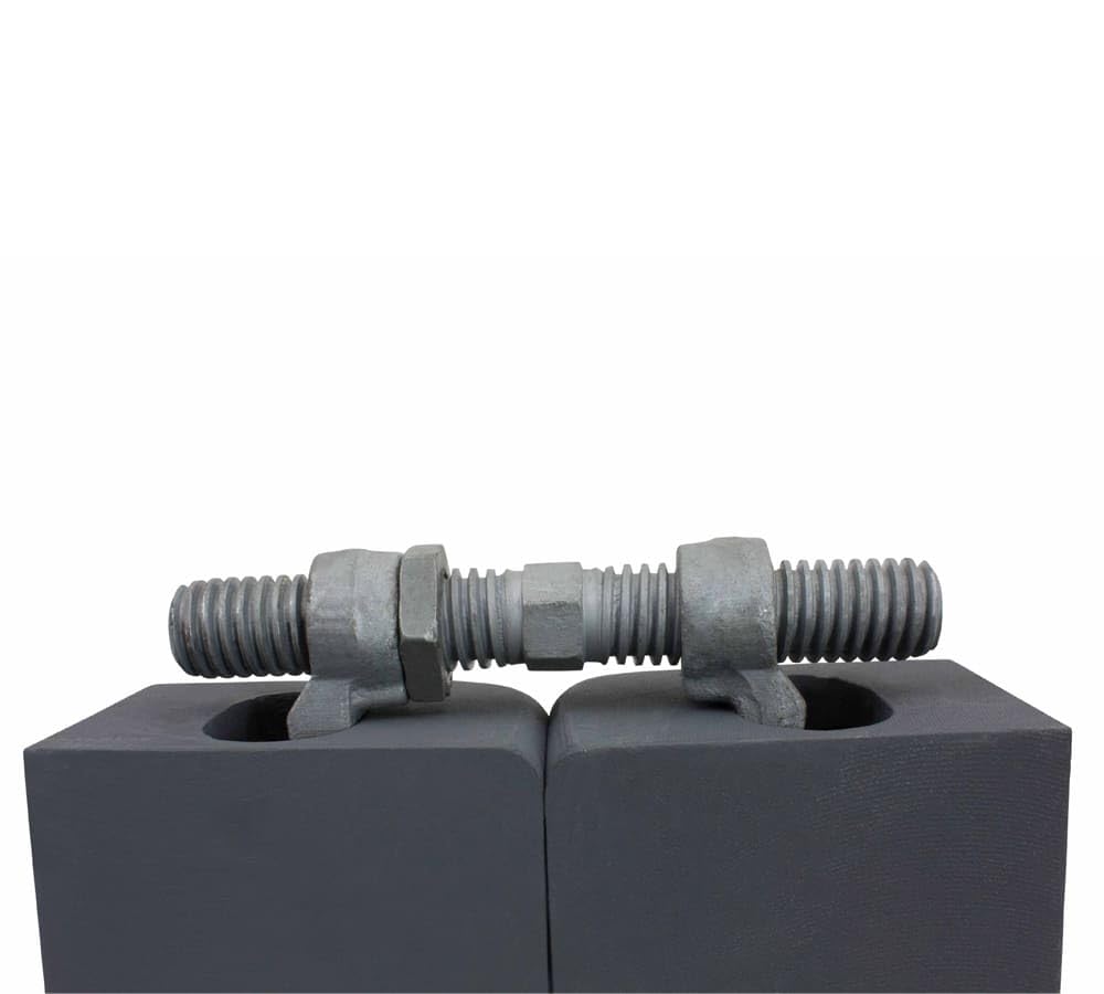 Mytee Products (4 Pack) SEA RAIL Shipping Container Bridge Fittings Clamp- 260 mm Clamp