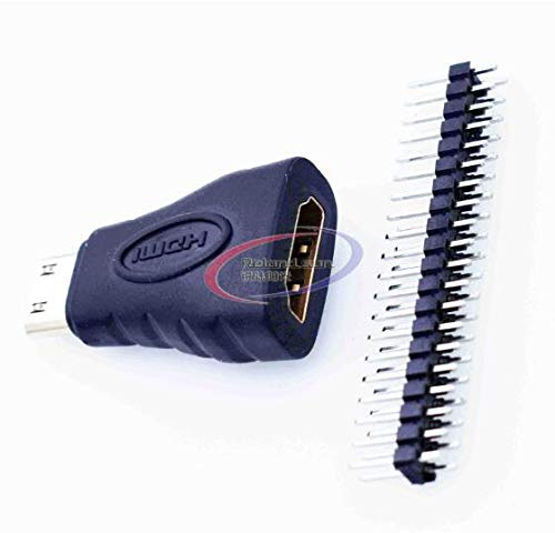 Reland Sung 3 1 in Raspberry Pi Zero W Kit Mini HDMI to HDMI Adapter+Micro USB to USB Female Cable+Male GPIO Header