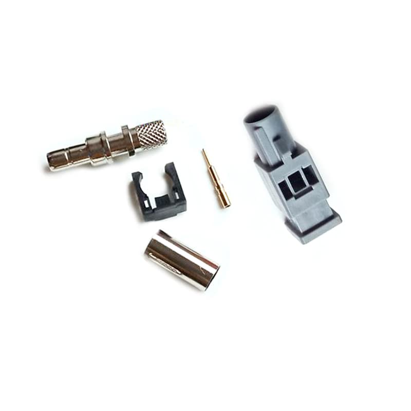 RG142 RG223 RF Coaxial Cable Connector, Fakra Video Connector G Male Cable Connector for Car XM Radio GPS Telematics