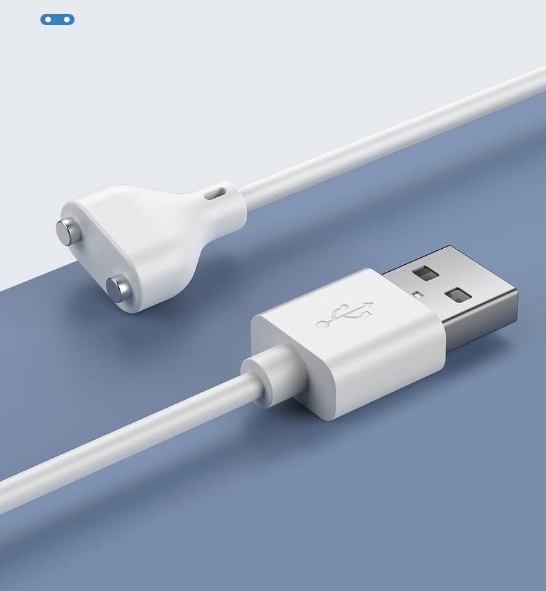 3ft (6MM) Accessonico Magnetic USB Charger, DC Cable Replacement Charging Cord for Rechargeable Toys Electric