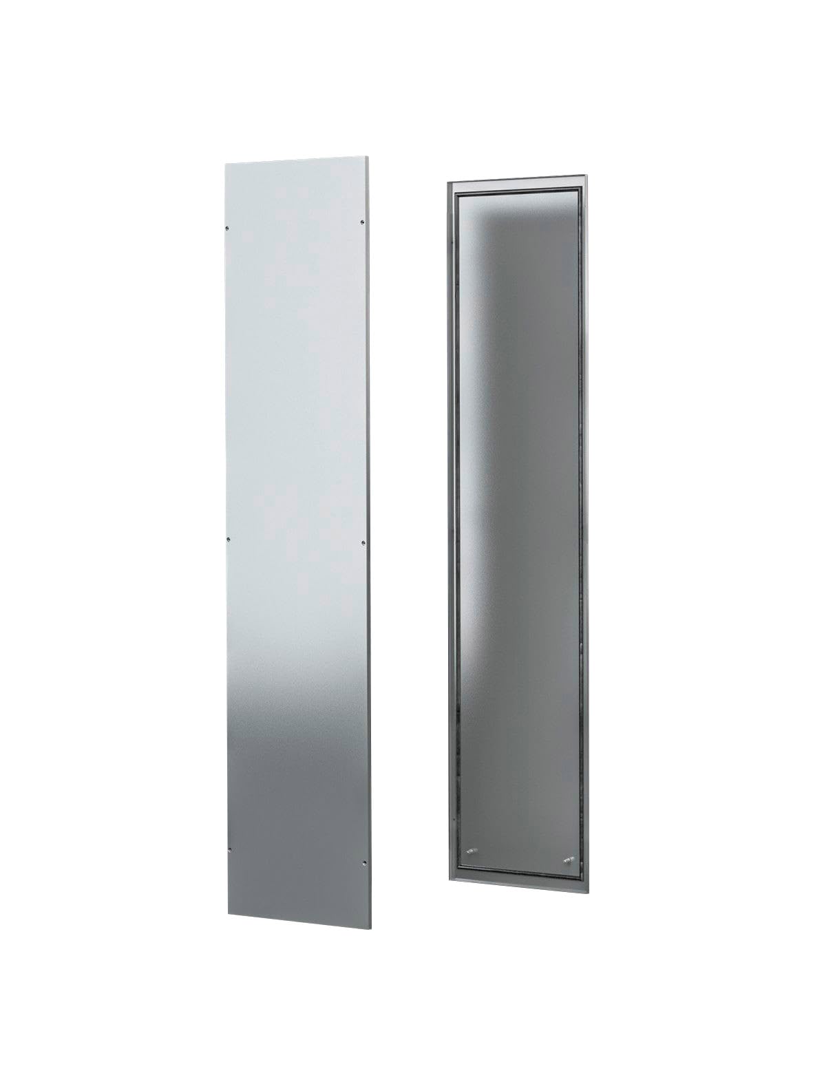Rittal 8105.235, Free-standing Industrial Enclosure/IT Enclsoure side wall, Screwable, Carbon Steel, 78.7" Height x 19.7" Width, Pack of 2