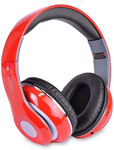 Altatac Headset MP3 Bluetooth Rechargeable Over Ear Foldable Wireless Wired Headphones with Memory Card Slot Built