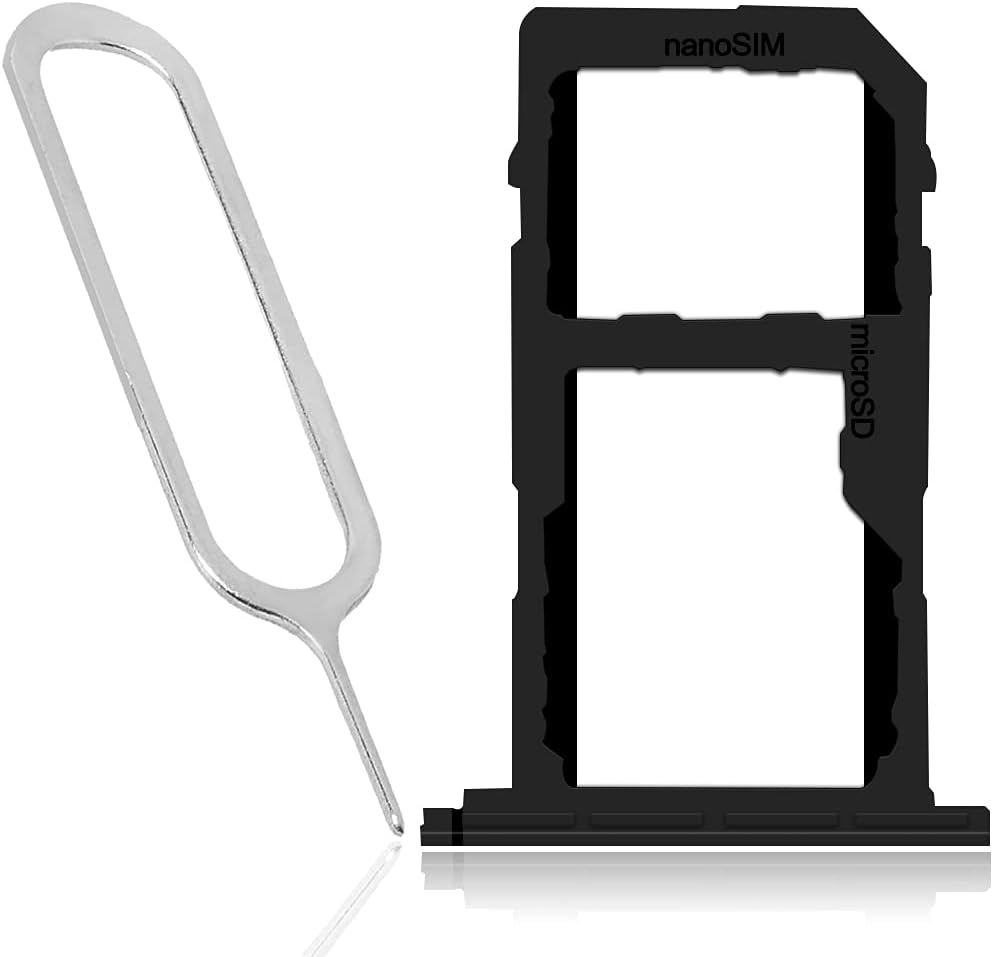 AceSoft K30 LMX410UM Perfectly Fit Premium Durable SIM and Memory Card Tray Holder w/SIM Card Ejection Pin Compatible