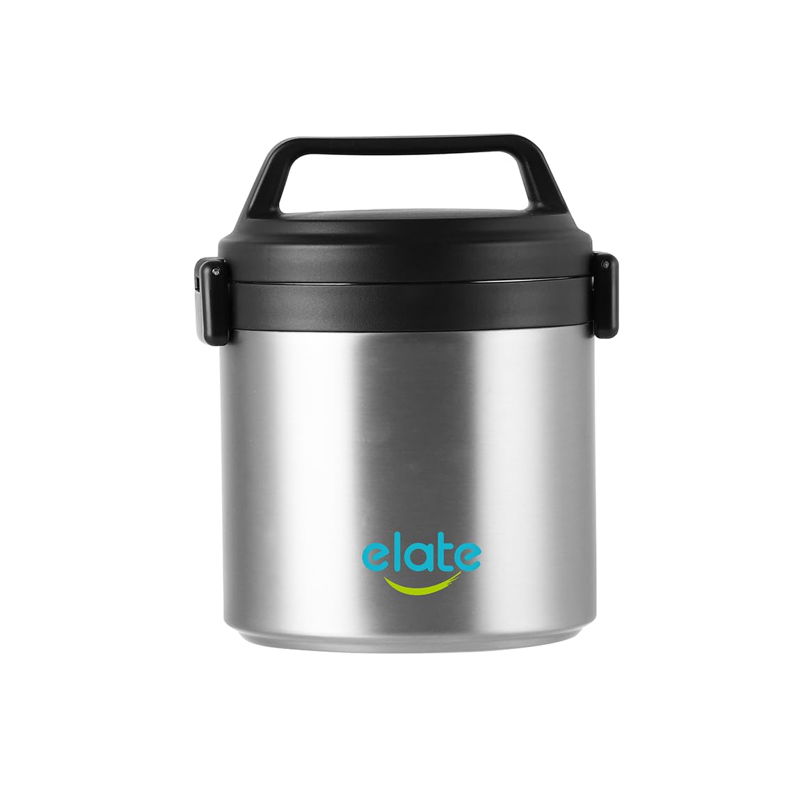 Elate 2-Quart/64oz Camp Crock Thermos for Hot/Cold Food, Wide-Mouth Thermal Container, Stainless Steel Vacuum-Insulated Jar, Portable Lunch Pot for Outdoor Adventure, Camping, Picnics, Trips, Potlucks