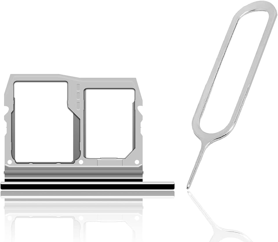 AceSoft V40 V405QA7 Lightweight Premium Portable SIM and Memory Card Tray Holder w/SIM Card Ejection Pin Compatible