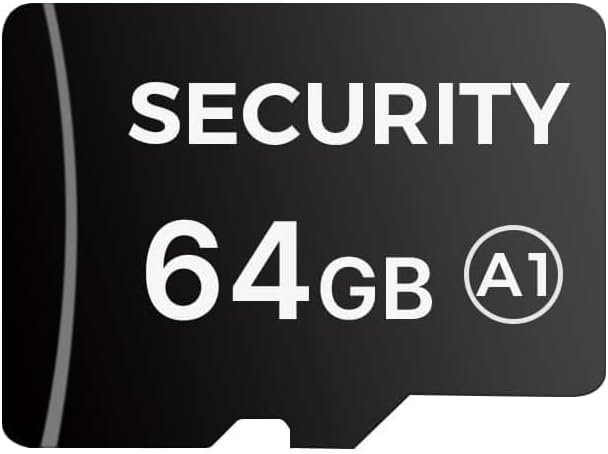 Hiseeu 64GB 90MB/sec, 25MB/sec, Micro SD Card for Cameras, Read Write Memory Card for Security Cameras Indoor Outdoor