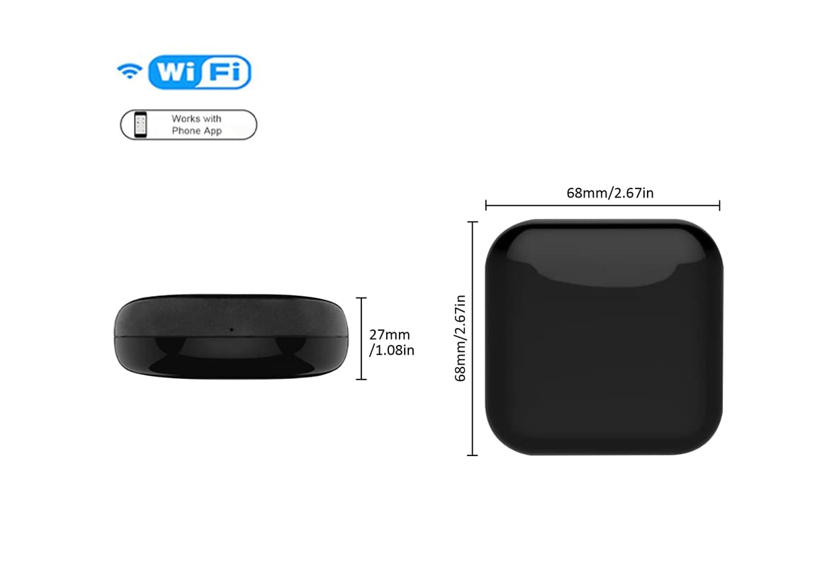 Olideauto WiFi Door Opener Automatic Push Button Activate with 1PCS WiFi Smart Controller,Phone App Control Remotely