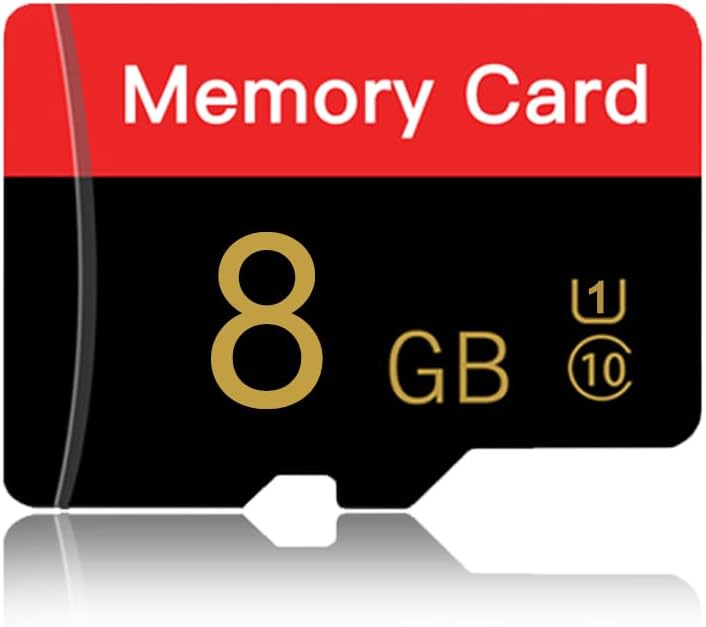 ESHAKHARE 8 C10/U1/UHS-I/A1 8GB) Micro Memory Card GB with Adapter, TransFlash Card, TF Card for Camera, Smartphone
