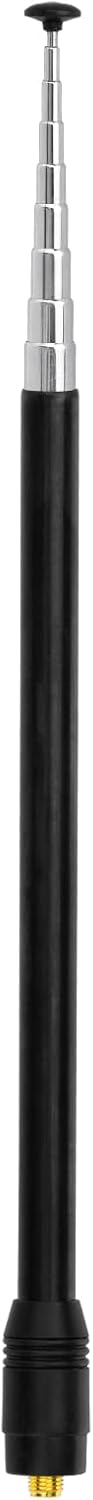 Eightwood 70-1000MHz 9-Section UV5R UV82 Wide Band Handheld Telescopic Antenna SMA Female Ham Radio Antennae