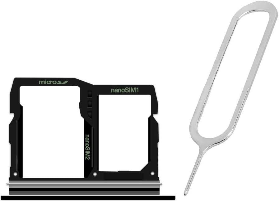 generic 5G LM-F100T Lightweight Easy to Install Durable SIM and Memory Card Tray Holder w/SIM Card Ejection Pin