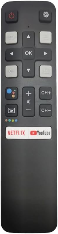 LMZMYTX RC802V Replacement Remote TCL fit for Remote Control TCL for Smart tv