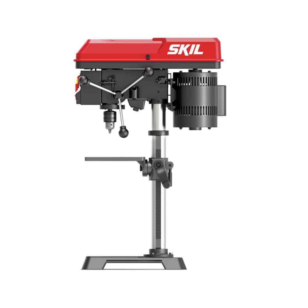 SKIL 6.2 Amp 10 In. 5-Speed Benchtop Drill Press with Laser Alignment & Work Light - DP9505-00