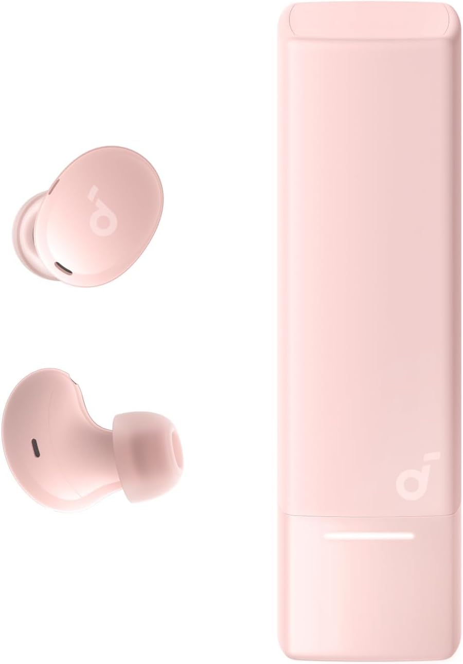 A30i IP54, 15H 5.4 Soundcore by Anker, Smart Noise Cancelling Earbuds, Lipstick-Shaped Stylish Design, Tiny