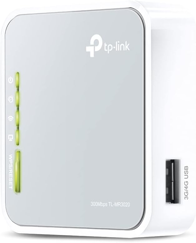 TP-Link N150 3G/4G (TL-MR3020) Wireless Portable Router with Access Point/WISP/Router Modes