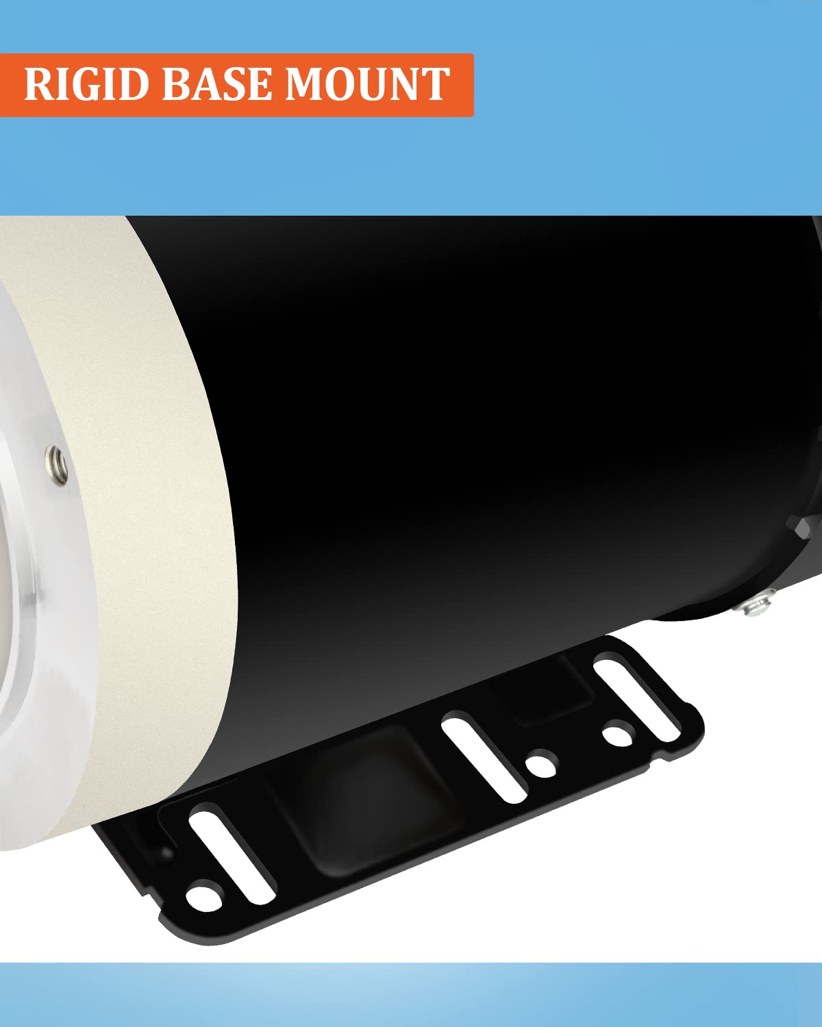 2HP General Electric Motor 3450 RPM, Three Phase,56C Frame, 5/8" Shaft Diameter CW/CCW Rolled Steel Shell 60 HZ, 230V/460V,TEFC