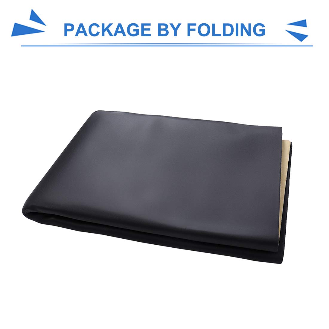 uxcell 236mil 6mm Audio Stereo Sound Acoustic Noise Absorbing Mat Dampening Mat 19.7"x31.5"