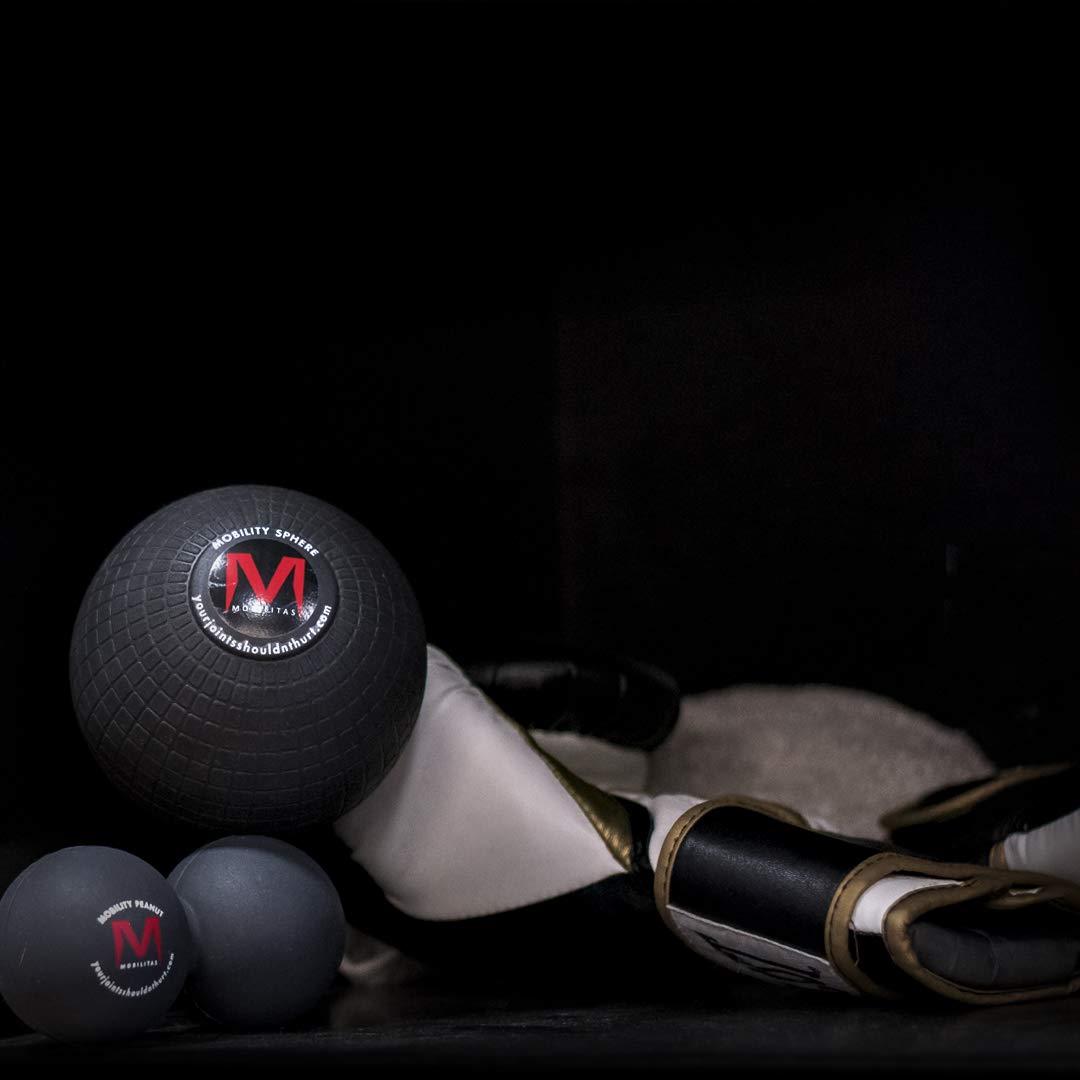 Mobilitas Mobility Sphere - 5 Inch Large Massage Ball Roller, Myofascial Release Ball & Psoas Release Tool - Trigger Point Massage Tool, Foam Roller Mobility for Muscle Recovery