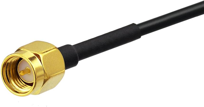 BINGFU 4G 8dBi (2-Pack) 4G LTE Antenna Magnetic Base MIMO SMA Male Antenna Compatible with LTE Wireless CPE Router