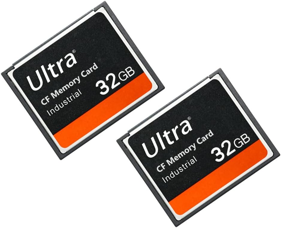 LILIWELL 256MB 256MB (2PACK) CF Card Ultra Memory Card Industrial for DSLR Camera Card Designed for Photographers