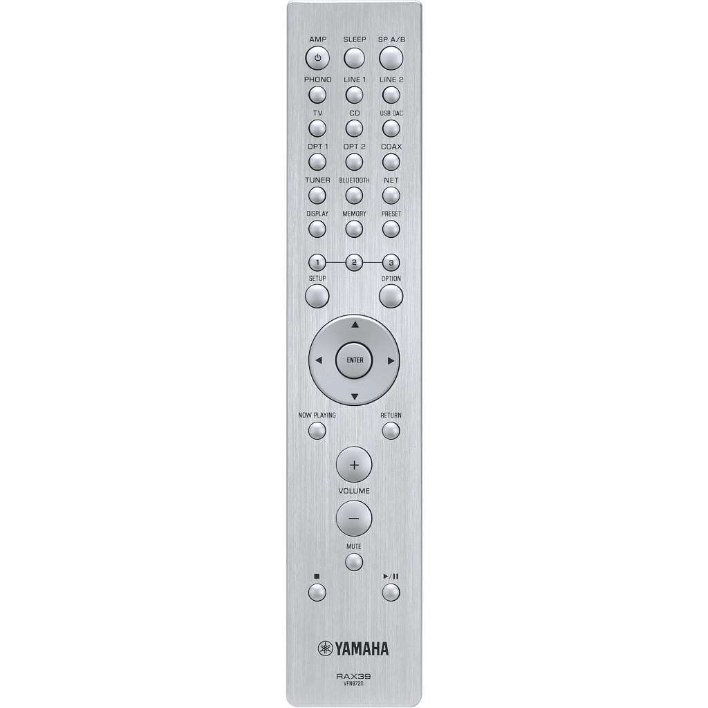 Yamaha Audio Yamaha R-N2000A Hi-Fi Network Receiver with Streaming, Phono and DAC – Black