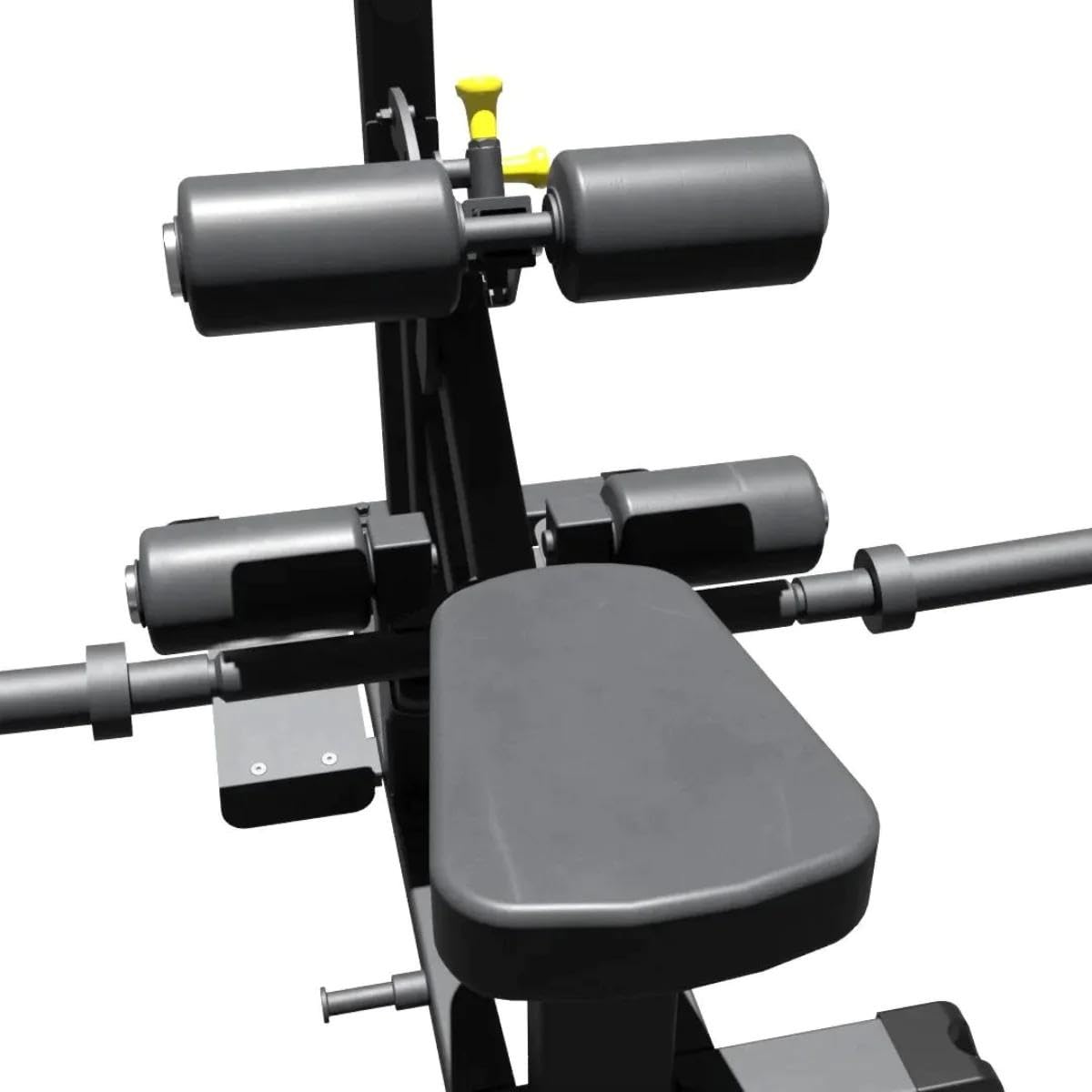 Gronk Fitness Vertical Hip Thrust Machine / Glute Thrust | Plate Loaded | Perfect for Home and Commercial Gym | Sissy Squat Machine
