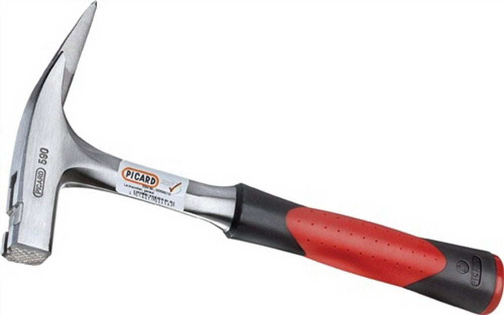Picard Carpenters Roofing Hammer 860g – Smooth Face, Alloy Steel Head, Magnetic Nail Holder, Fully Forged Handle, Ergonomic 2-Component Low Vibration Grip – 0059000