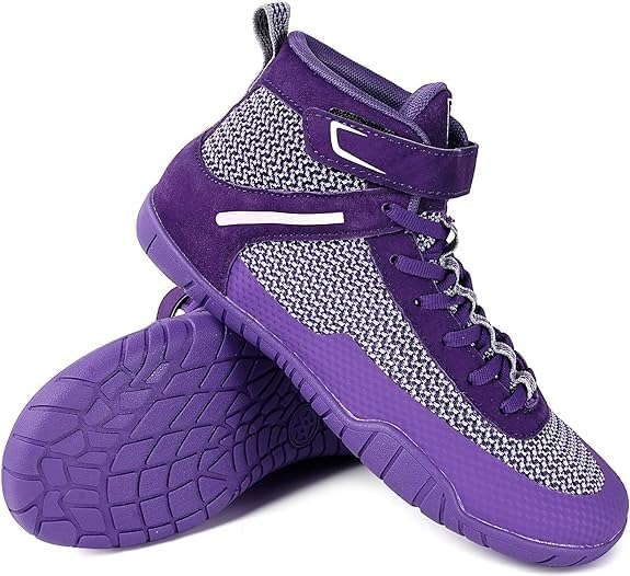 Womens Wrestling Shoes Boxing Shoes Zero Drop Sole