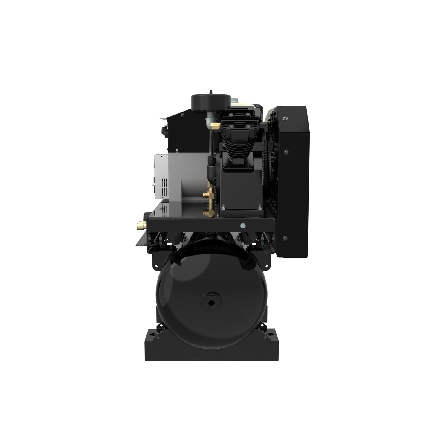 Campbell Hausfeld 3‑in‑1 Air Compressor, Generator, and Welder, Honda GX390 Gas Engine, 5000W, 200A, 30 Gallon, 175 PSI