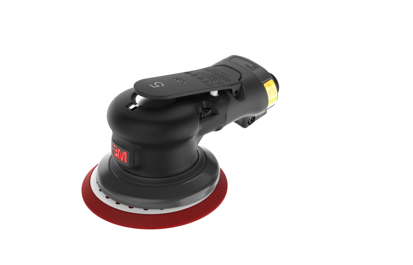 3M Pneumatic Random Orbital Sander, 88949, 6 in, Non-Vacuum, 3/32 in Orbit, Lightweight and Comfortable, 12000 RPM, .28 HP (209W) Motor, Variable Speed