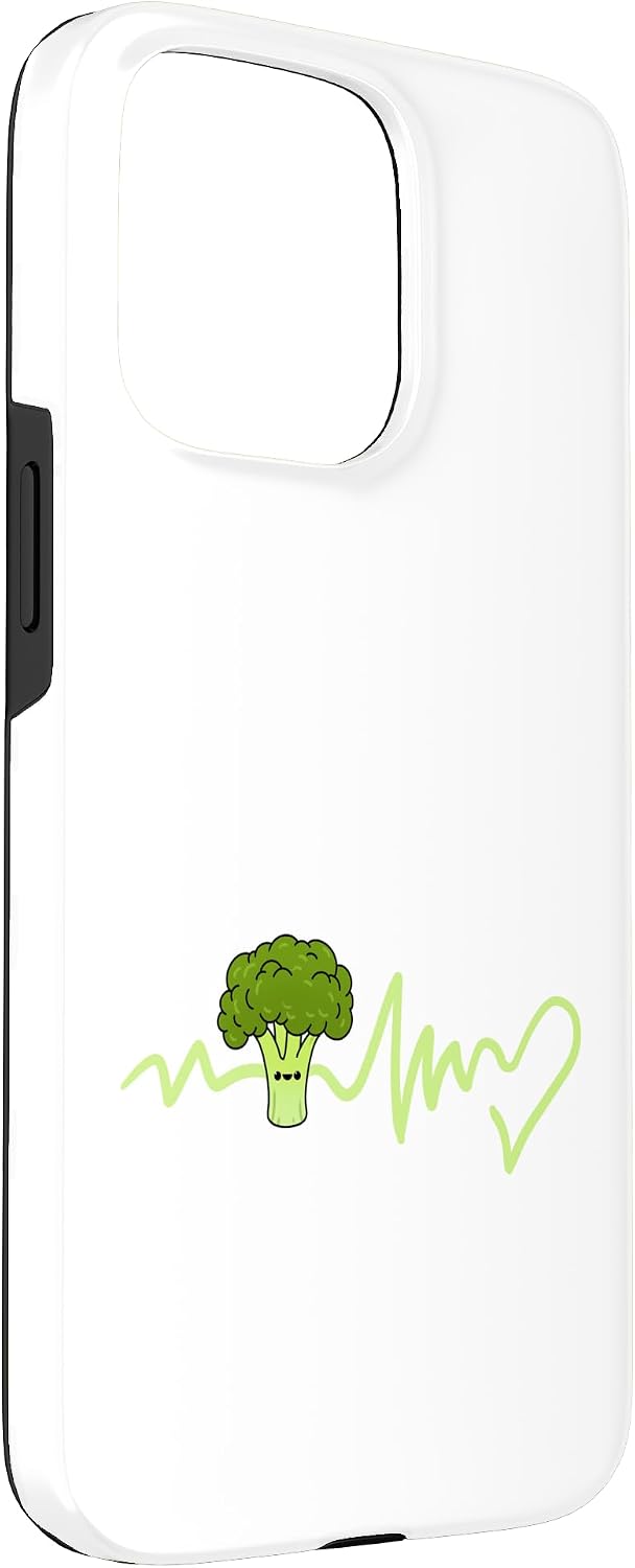 Broccoli Heartbeat 15 Broccoli Lover Case for iPhone Pro Max