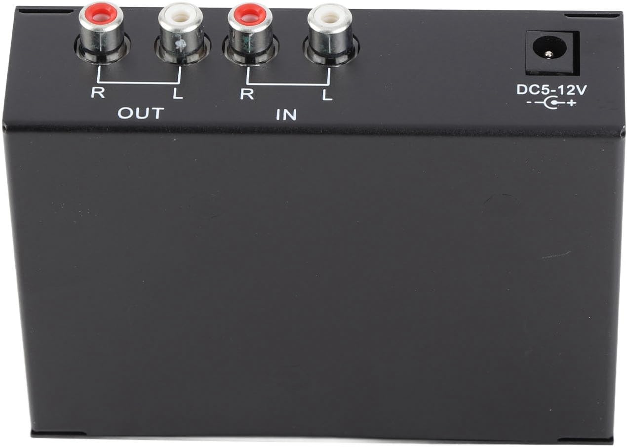 EQ-7 Headset 7 3.5mm 12dB Audio Signal Amplifier, Band Car Audio Equalizer, Dual Channel Sound Equalizer