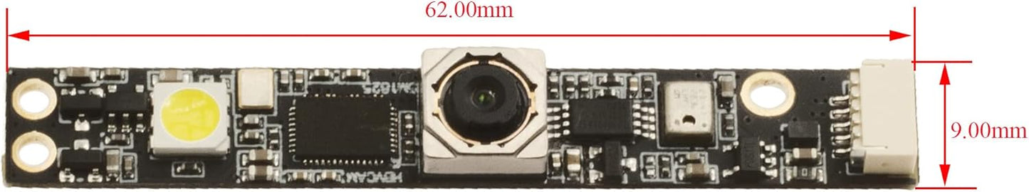 xicoolee OV5640 5MP 100 USB2.0 Win7 Win8 Win10 USB Camera Module Autofocus HD, Adopts Interface,Built-in Flash