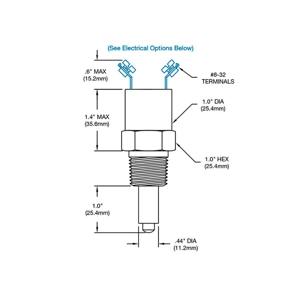 Temperature Switch TM-1C-220R | Nason Factory-Set TM Type Temperature Switch | 1 Year Warranty!