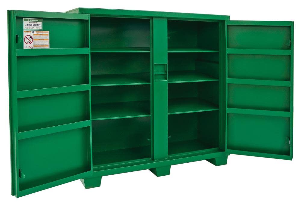 Greenlee - Cabinet (5660L), Storage (5660L), green, 56" x 60" x 24"