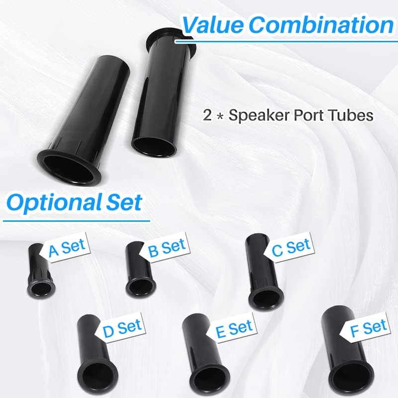 Kalevel 1.6 4.6 2 Speaker Cabinet Port Tube Bass Reflex Speaker Box Bass Port Hole Accessories Vent Port Components