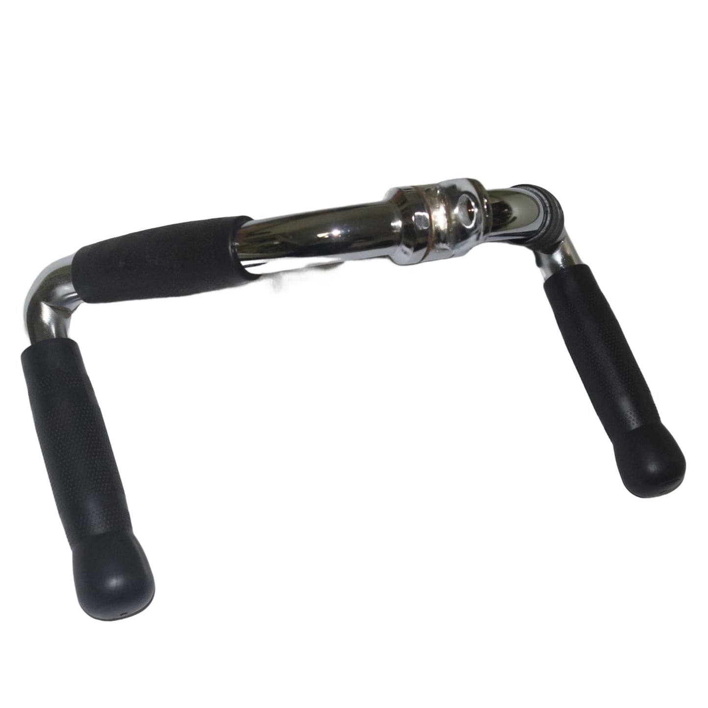 Rivotrance Strength-Enhancing Wide Grip LAT Pull Down Bar, Curl Pulldown Attachment,Cable Machine Attachment - Gym Equipment with Rubber Handles for Comfortable Strength Workouts