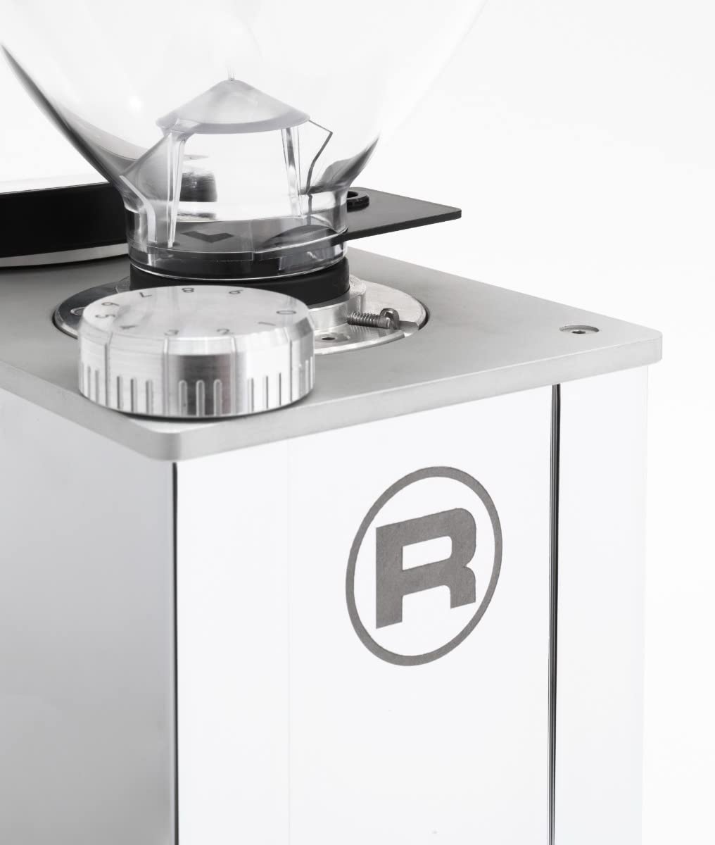 Rocket Espresso Faustino 3.1 Espresso Grinder | 50mm Flat Burrs | Programmable Dosing | (Chrome)