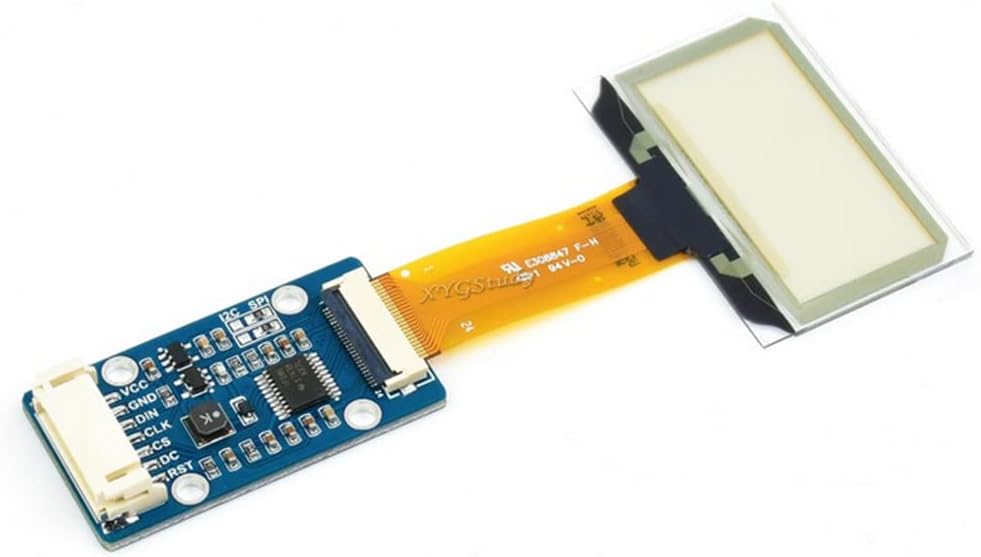 XYGStudy 1.51inch 12864 SPI/I2C 4 3 STM32 Transparent OLED Light Blue Color Display Module Interfaces for Raspberry Pi