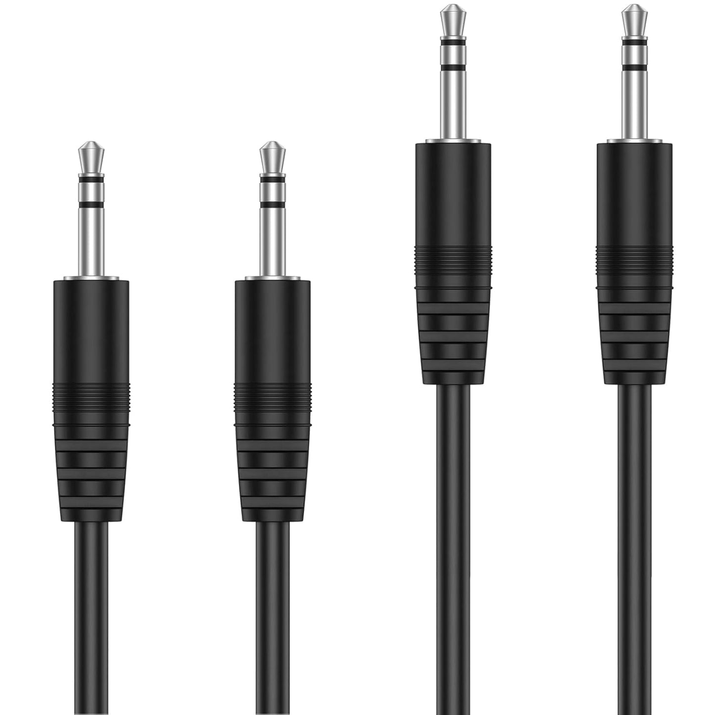 2 Pack (3.3ft/1m), 3.5mm Vancle Aux Cable Audio AUX Cord (Male to Male) for Headphones, Car, Home Stereos, Speaker