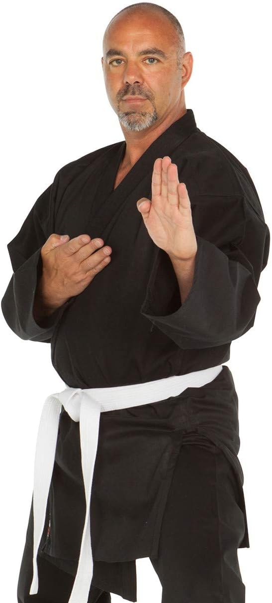 Ronin Karate Top - Medium Weight Karate Jacket - Smooth 100% Drill Cotton 9oz - Martial Arts Jacket