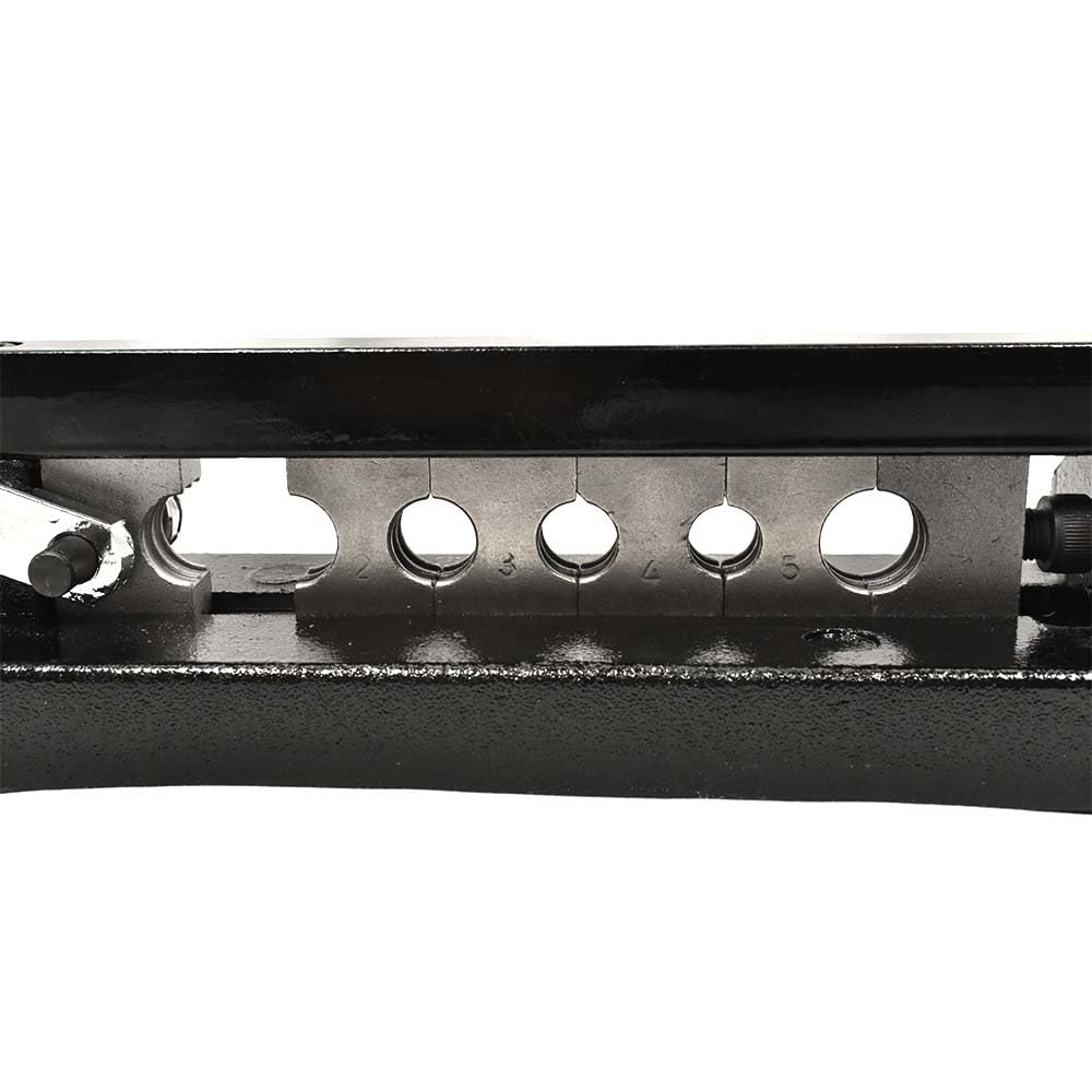 Interstate Pneumatics H8-KIT Heavy-Duty Bench Crimper (H8) with Ferrules (50pk) 0.625" ID x 1" & 0.656" ID x 1"