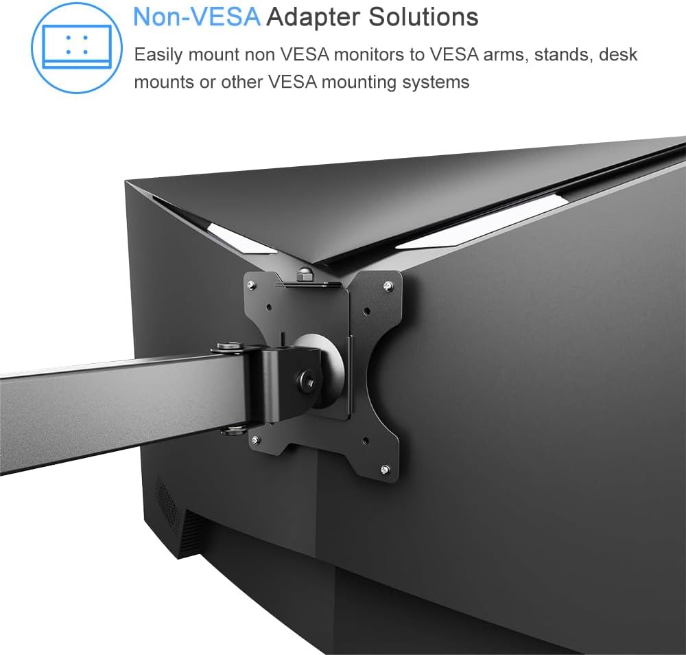 C25 C30 C34 C345B C305W C305B C255B IFCASE Quick Attach VESA Adapter Plate Bracket for Sceptre - Series Monitors